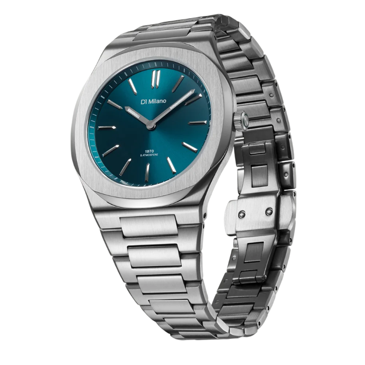 D1 Milano Skeleton Rubber Rose Gold D1-SKRJ12