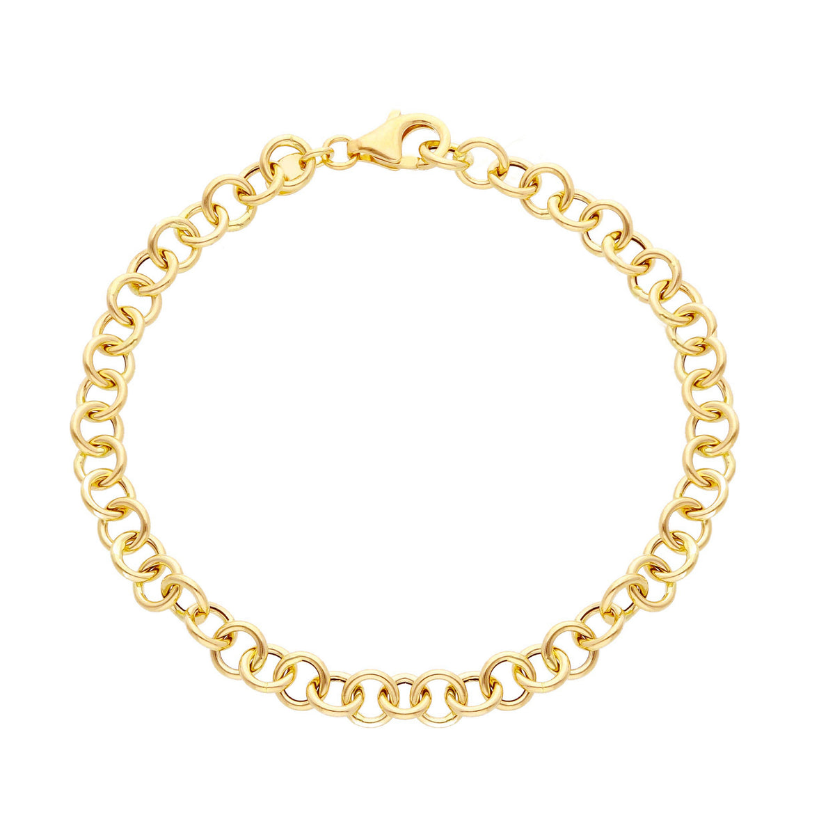 Maiocchi Gold Bracciale Rolò in Oro Giallo 18kt