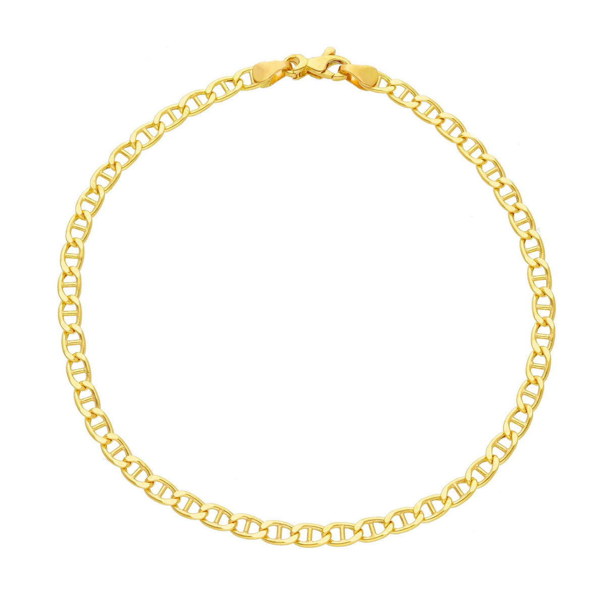 Bracciale Traversino Uomo Oro Giallo 18kt