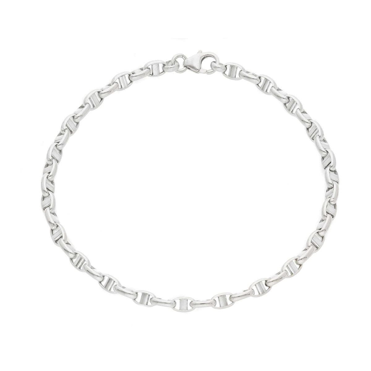 Bracciale Uomo Oro Bianco 18kt