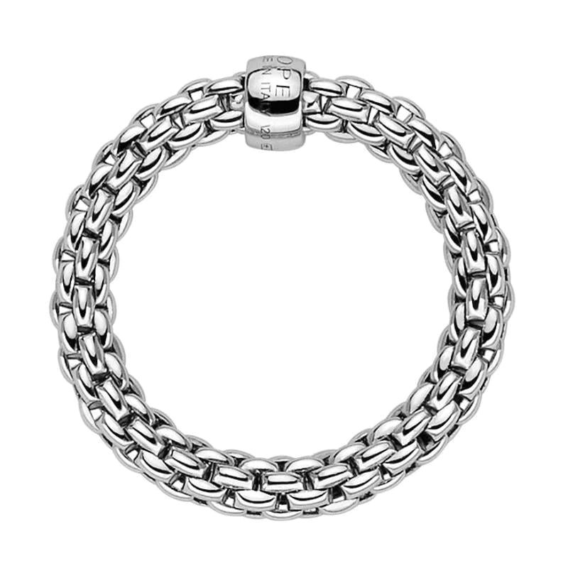 Fope FLEX IT Essential Ring White Gold AN04