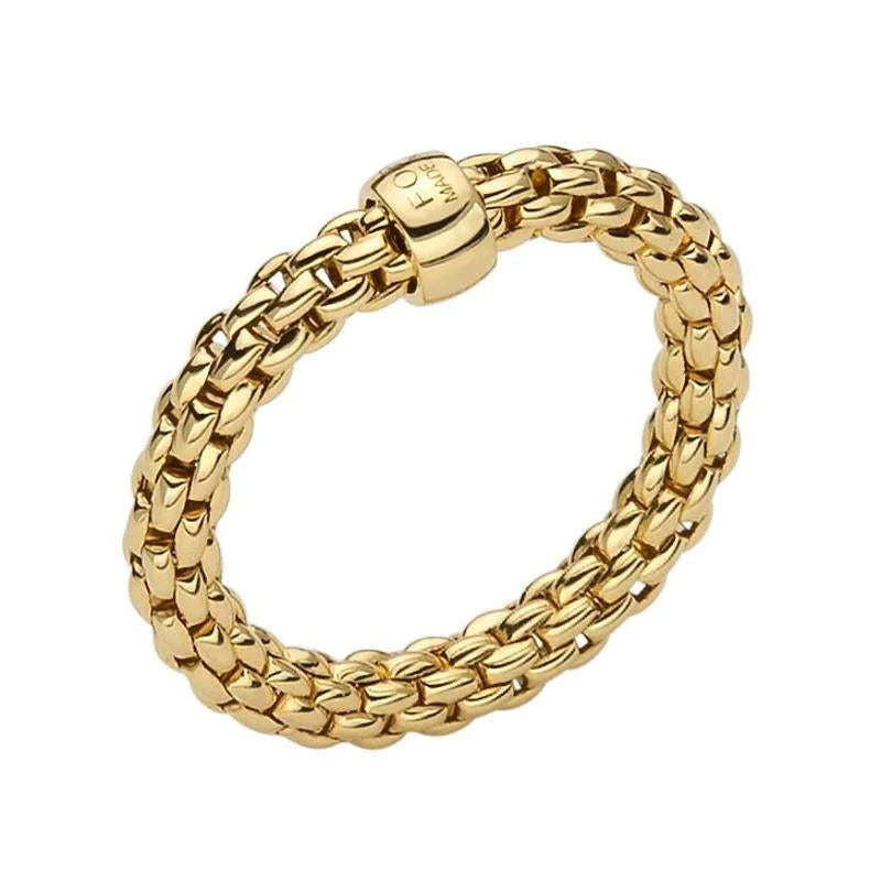 Fope Anello FLEX IT Essential Oro Giallo AN04