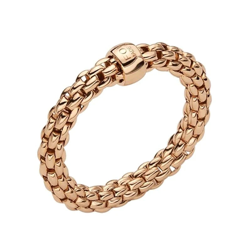 Fope Anello FLEX IT Essential Oro Rosa AN04
