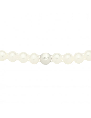 Mimi Elastica Perle Bianche B040001