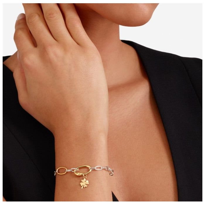 Dodo Bracciale Essentials Argento & Argento Dorato