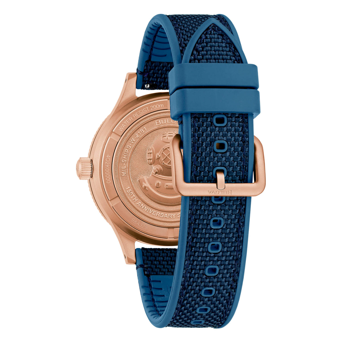 Bulova Mil-Ships Bronze 150 Anniversary 98A325