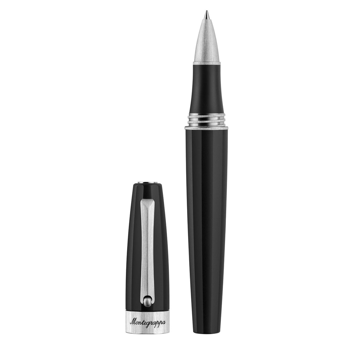 Montegrappa Penna Roller Magnifica Nera Satinata