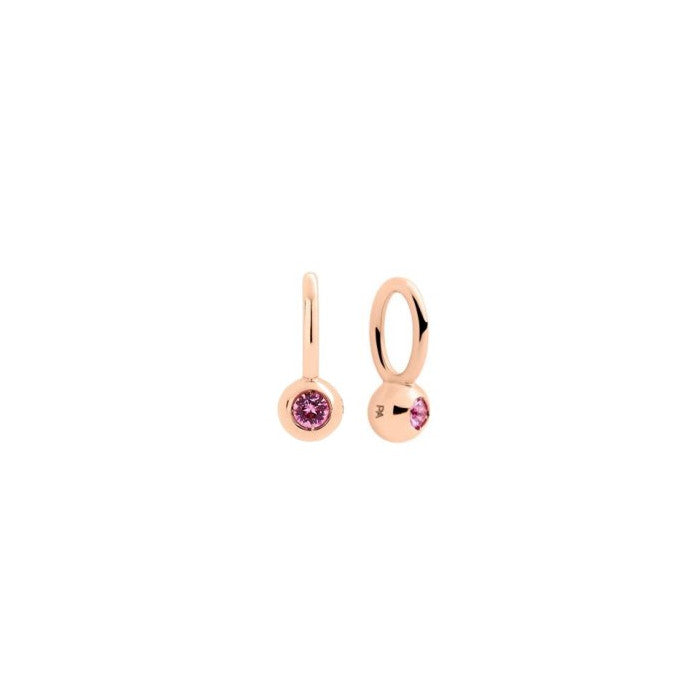 Dodo Charm Bubbles Rose Gold and Pink Sapphire