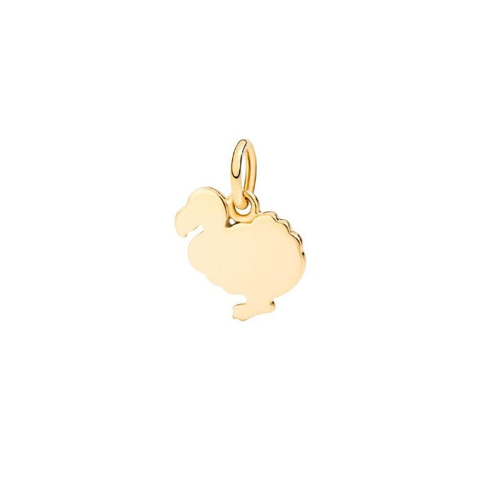 Dodo Mini Heart Necklace 9kt Rose Gold