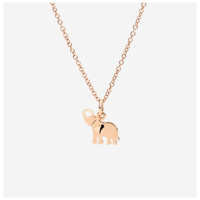 Dodo Mini Heart Necklace 9kt Rose Gold