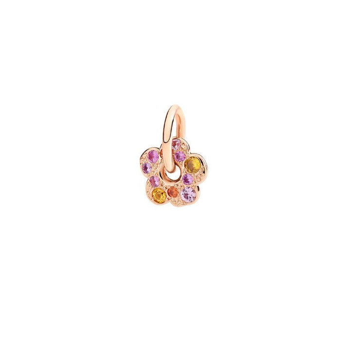 Dodo Mini Heart Necklace 9kt Rose Gold