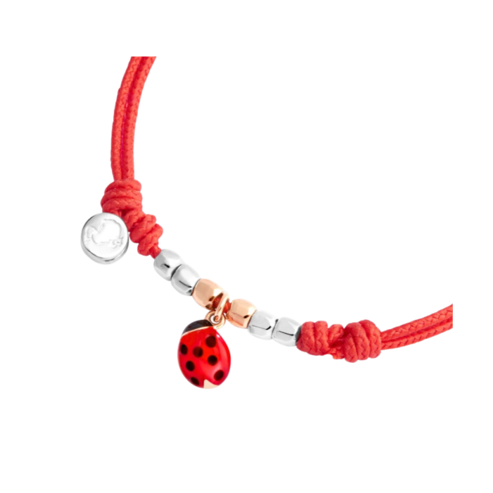 Dodo Ladybug Cord Bracelet