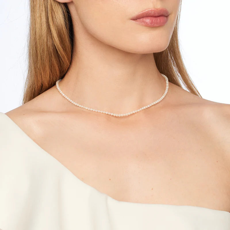 Mimi Collana in Oro Giallo 18k con perle Freshwater