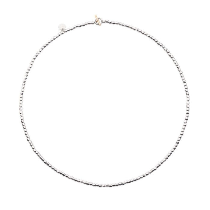 Dodo Mini Granelli Silver Necklace