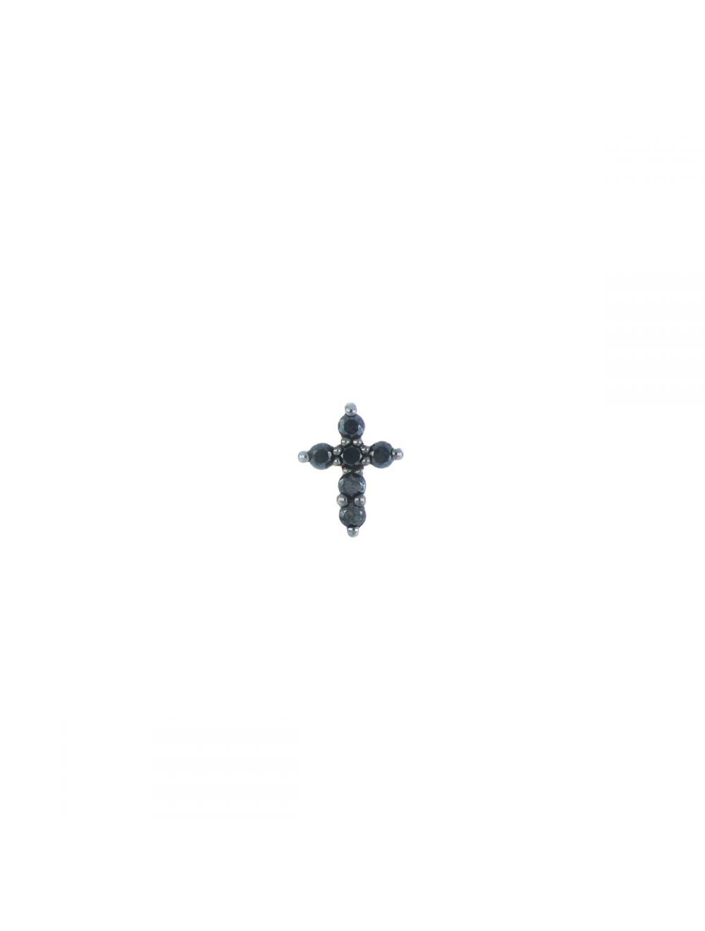 Maman et Sophie Orecchino Lobo 18kt Brillando Diamanti Neri ORBRLCRC4N