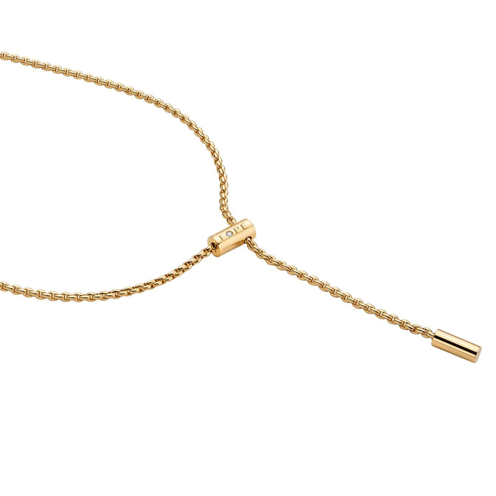 Fope Aria Necklace Yellow Gold and Diamond 89103FX_BB_GGX_041