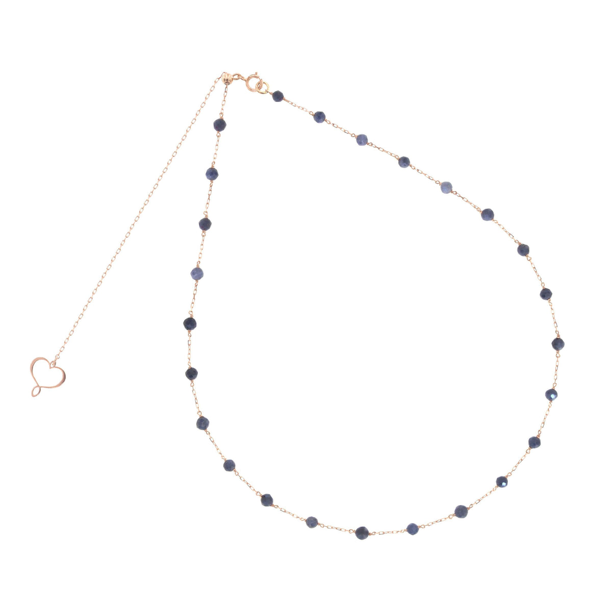 Maman et Sophie Choker in 18kt rose gold Sapphires GHPTAZA