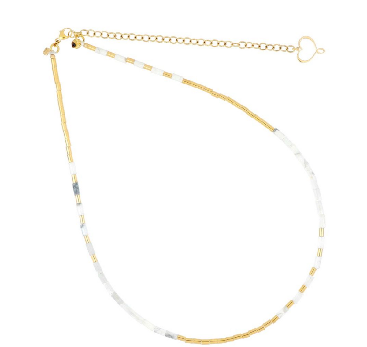 Maman et Sophie Mia Africa Aulite White Choker