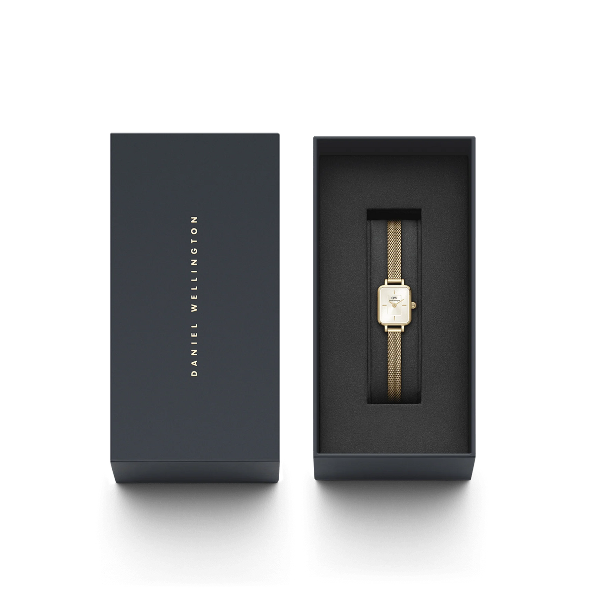 Daniel Wellington Quadro Mini Evergold Champagne