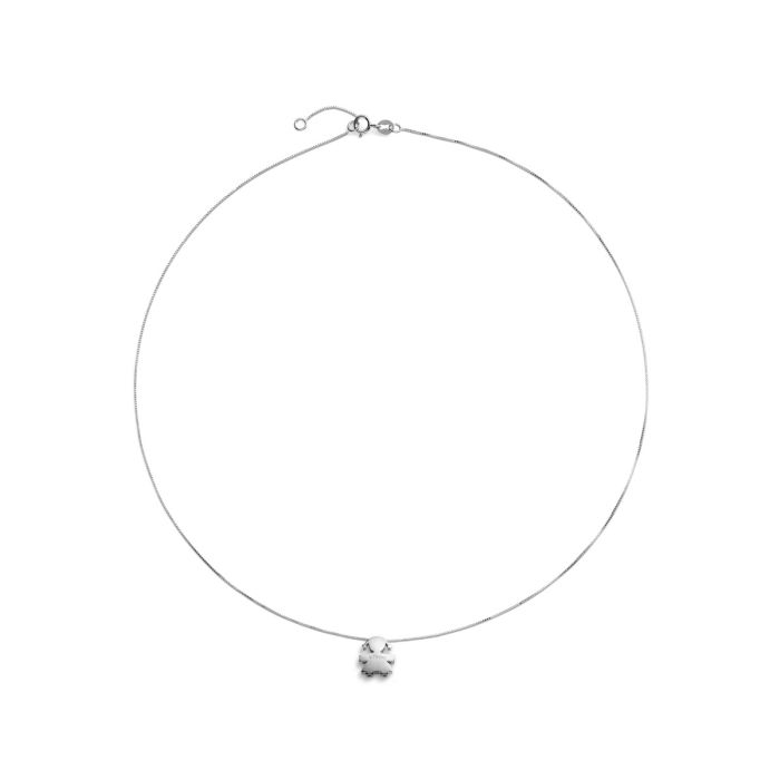 Le Bebè Collana I Tesorini Bimba Oro Bianco LBB921