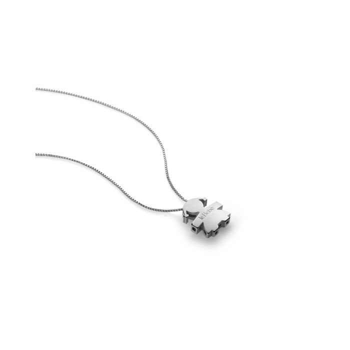 Le Bebè Collana I Tesorini Bimba Oro Bianco LBB921