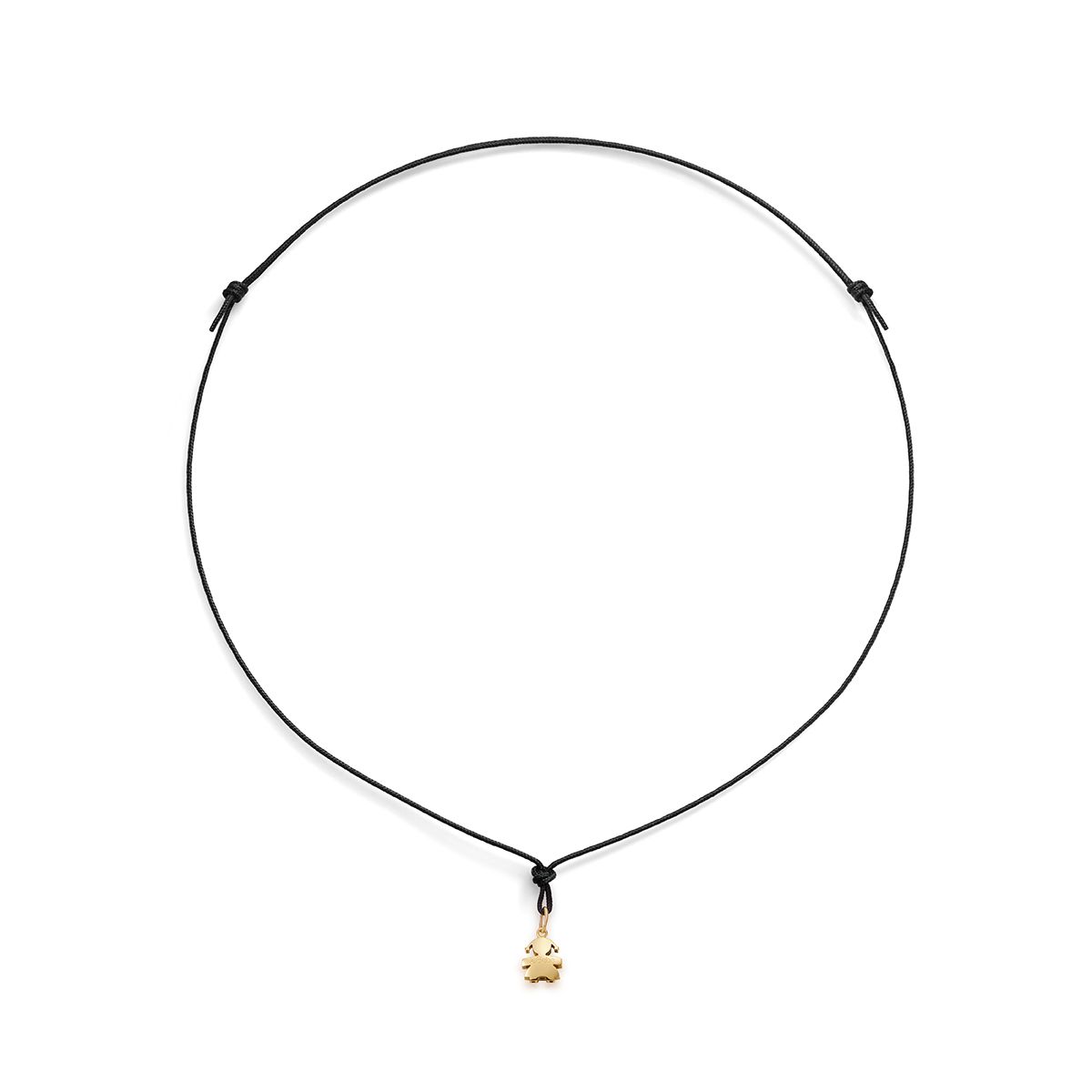 Le Bebè Ciondolo I Tesorini Mini Bimba Oro Giallo LBB943