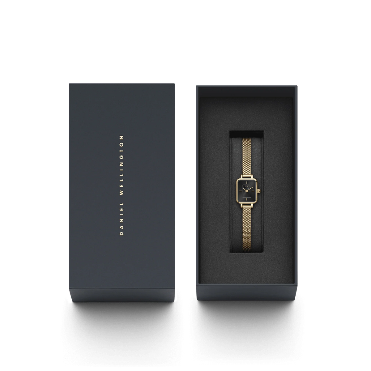 Daniel Wellington Quadro Mini Evergold Onyx