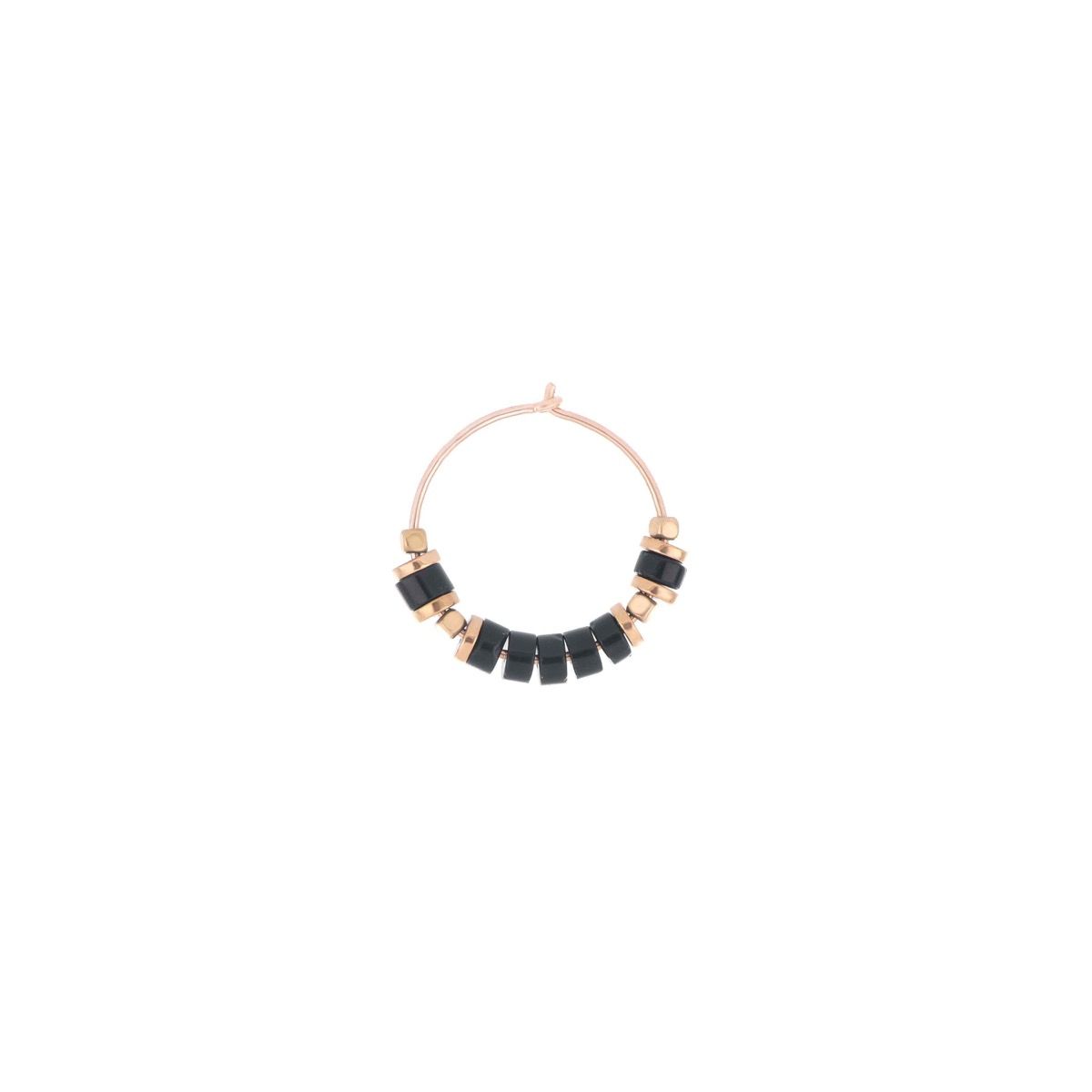 Maman et Sophie Black Deco Earring ORDEC22TS