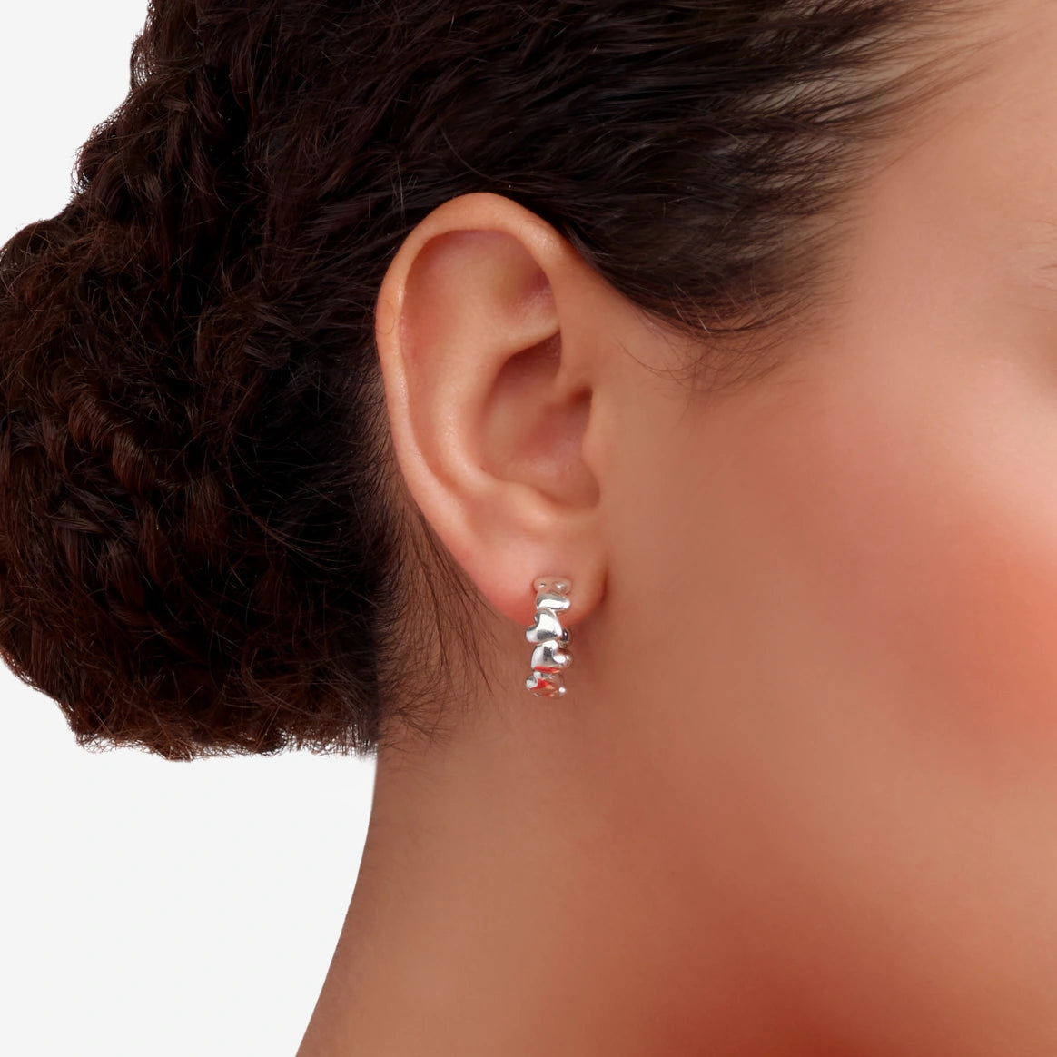 Dodo Mini Four-Leaf Clover Earring in 9kt Rose Gold