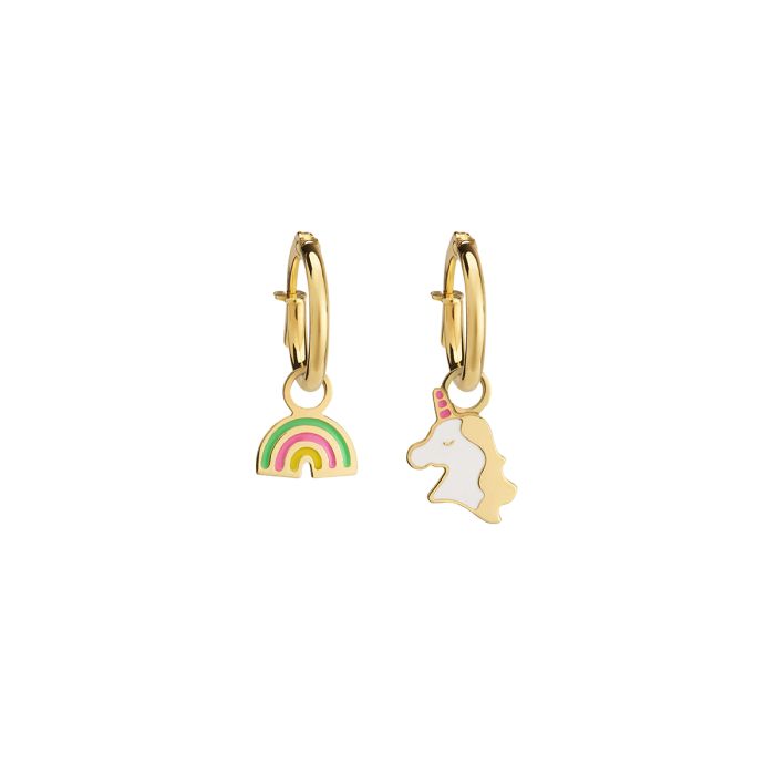 LeBebè TOYS Yellow Gold Bow Earrings PMG146