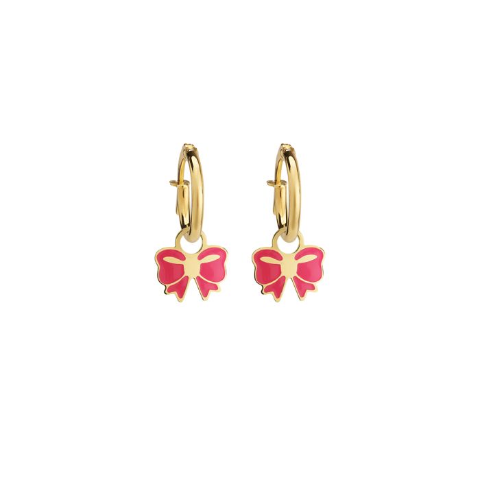 LeBebè TOYS Orecchini Oro Giallo Fiocco PMG146/C