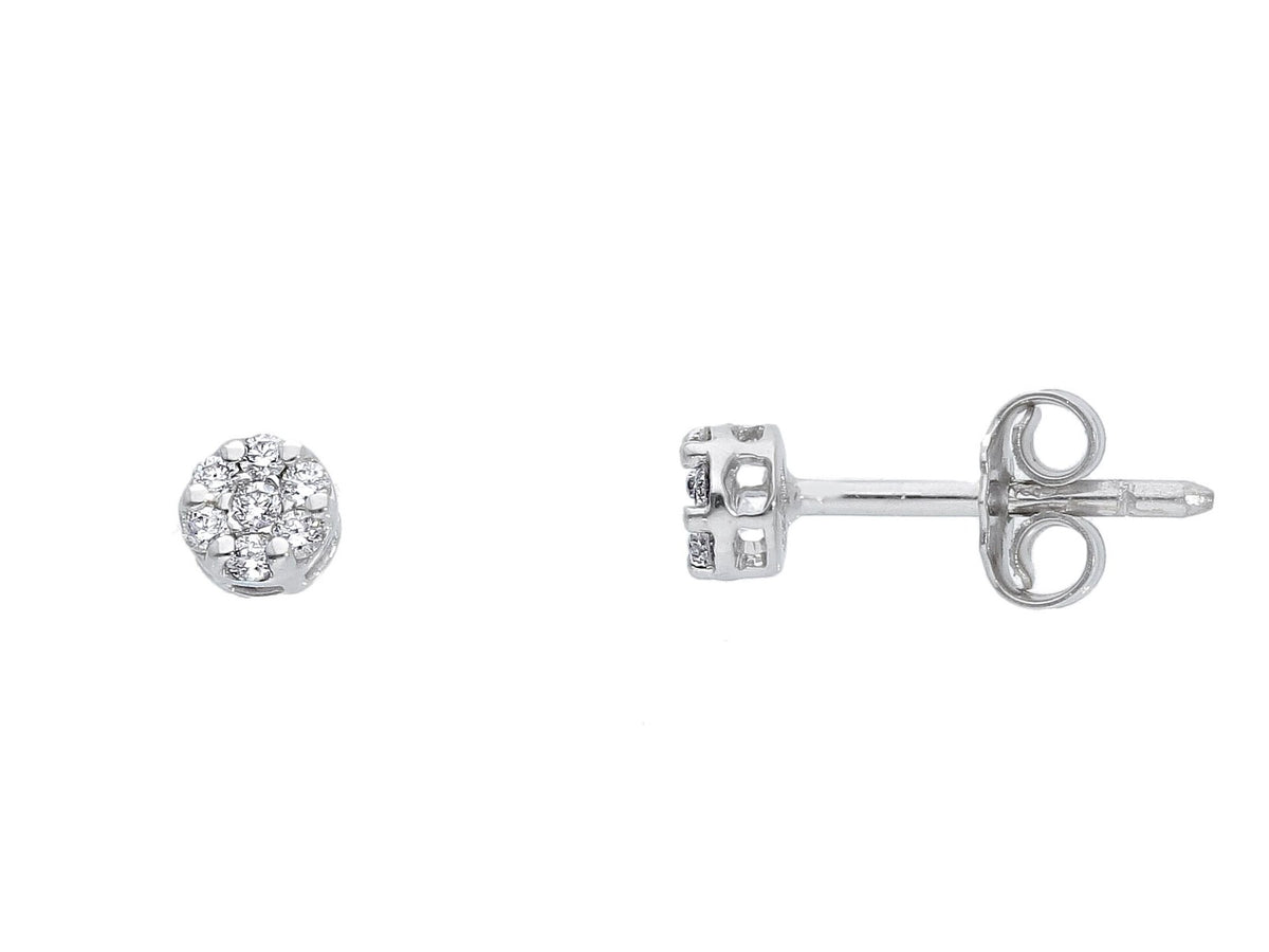 Maiocchi Milano Orecchini Punti Luce con Diamanti ct 0,12 G VS