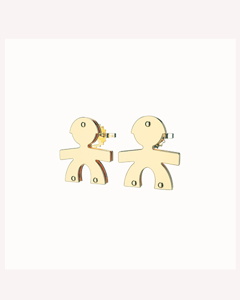 le bebè orecchini oro giallo LBB050