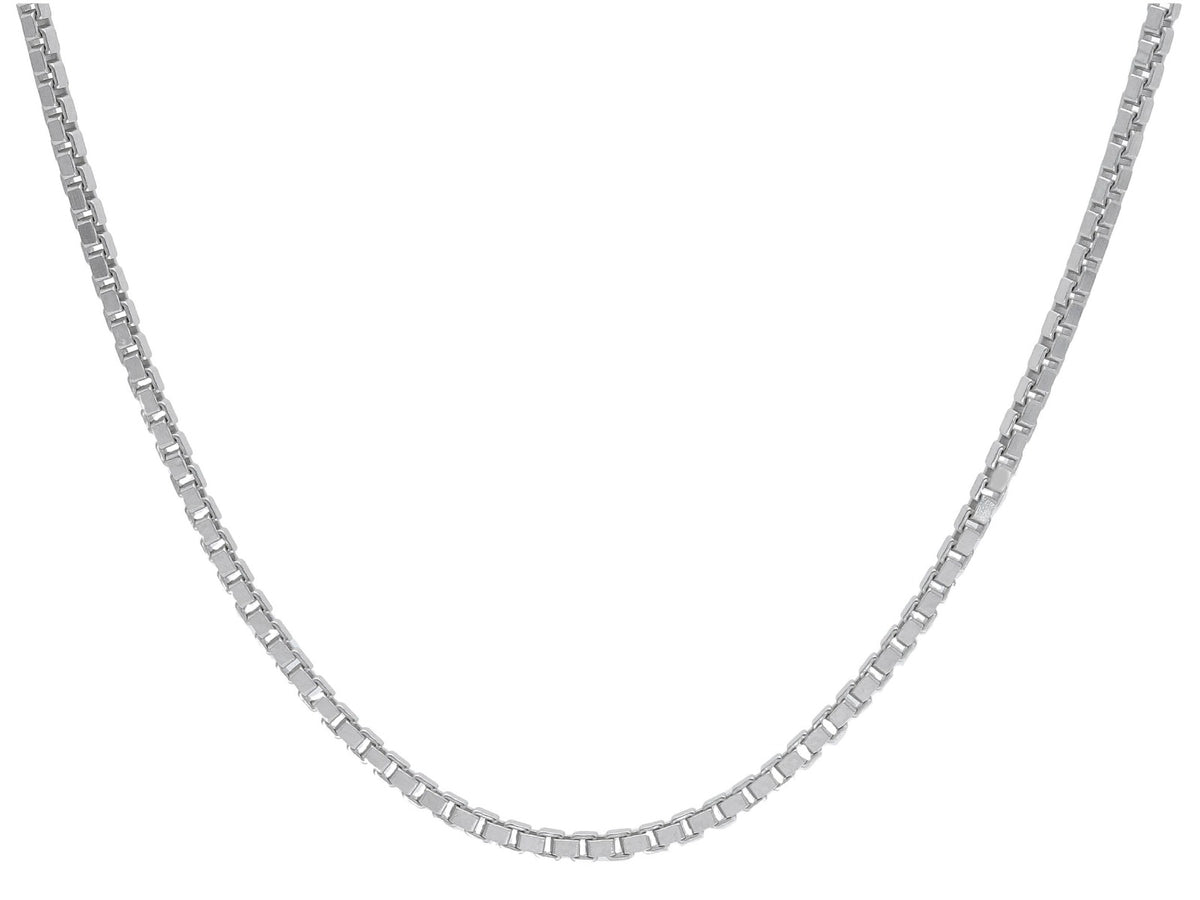 Maiocchi Silver Venetian Silver Chain 50 cm