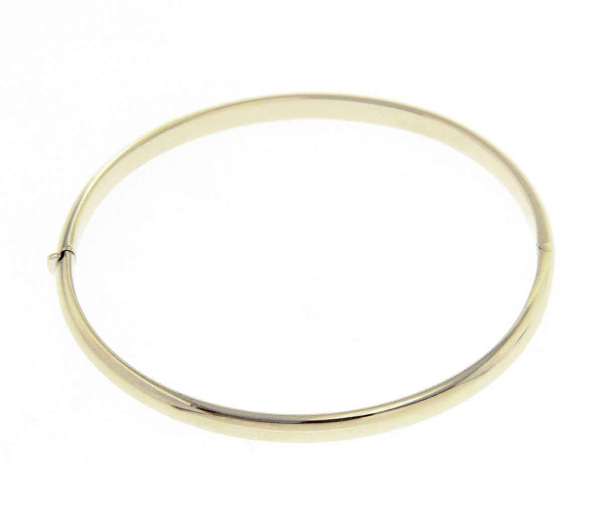 Bracciale Rigido 5 mm Oro Bianco 18kt