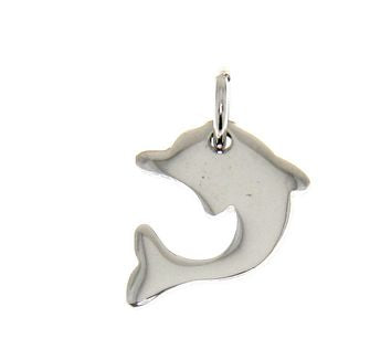 Maiocchi Silver Dolphin Pendant Silver