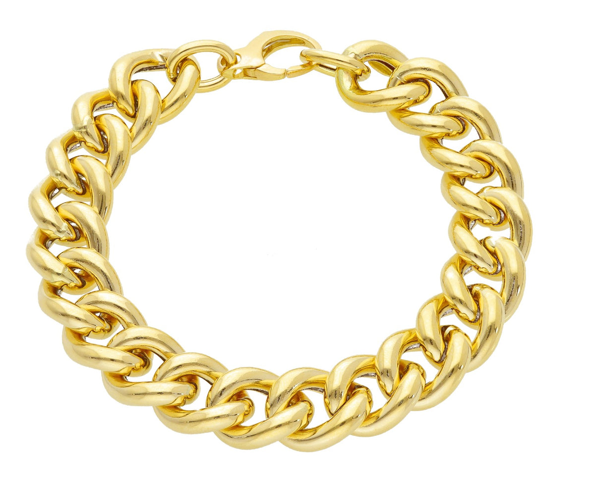 18kt Yellow Gold Groumette Bracelet