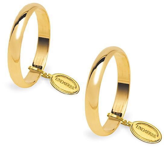 Unoaerre Fedi Classiche 4 GR Oro Giallo