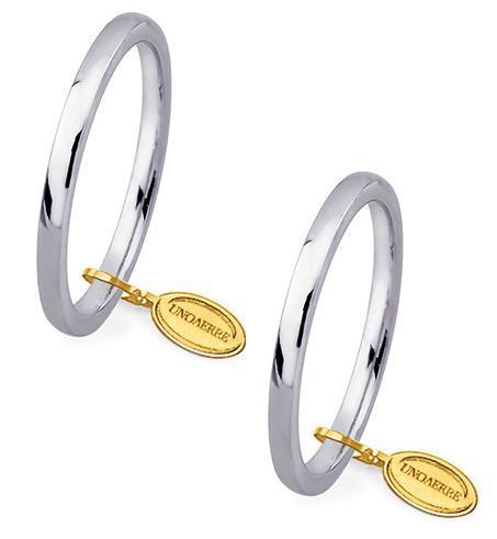 Unoaerre Fedi Comode mm. 2,4 Oro Bianco