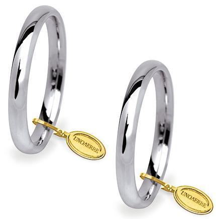 Unoaerre Fedi Comode mm. 3 Oro Bianco