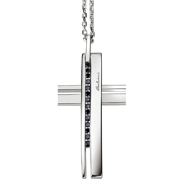 Salvini Collana Black Oro Bianco e Diamanti Black