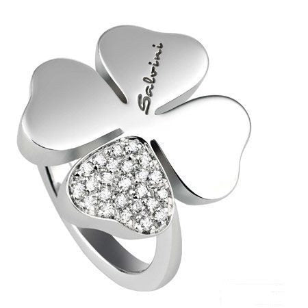 Salvini Four Leaf Clover Diamond Ring