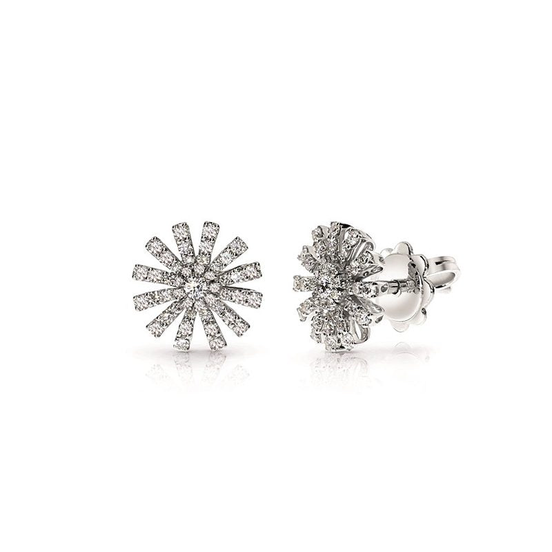Damiani Orecchini Margherita in Oro Bianco e Diamanti