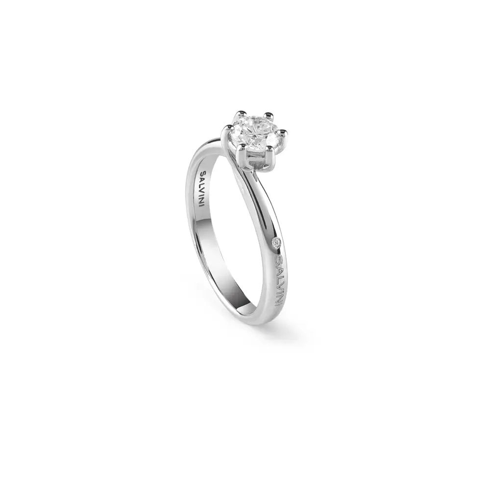 Salvini Lavinia Solitaire Ring ct 0.22 G