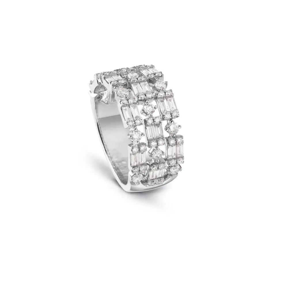 Salvini Magic Ring in White Gold and Diamonds 1.35 ct