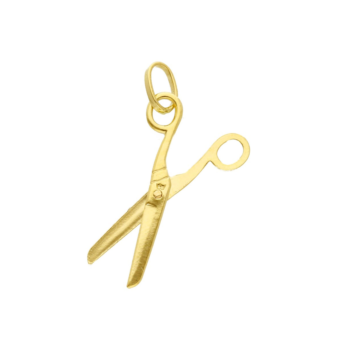 Scissors Pendant in 18kt Yellow Gold