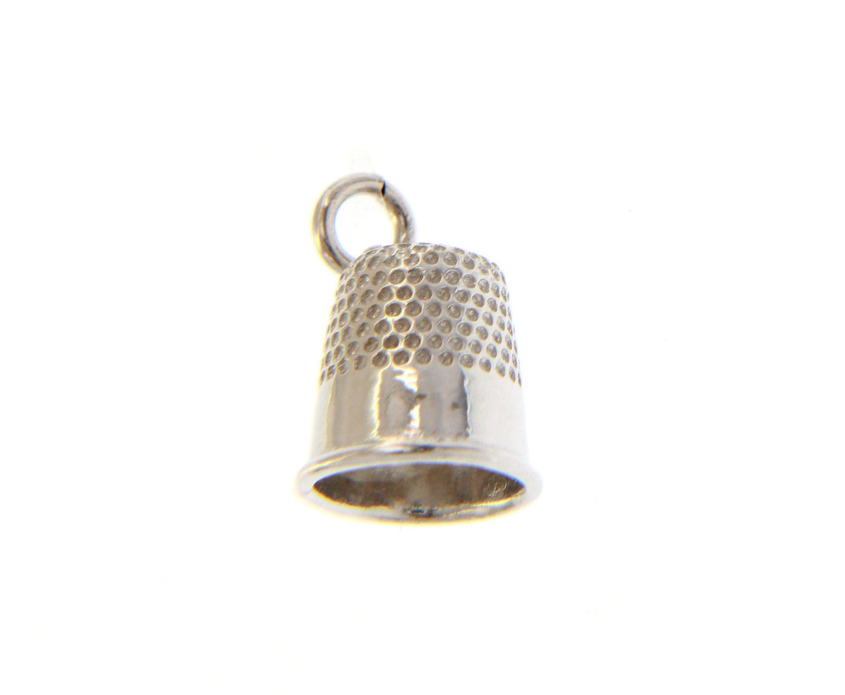 Maiocchi Silver Thimble Pendant Silver