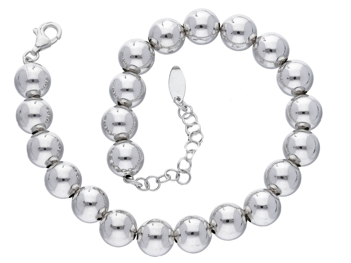 Maiocchi Silver Bracelet Silver Balls