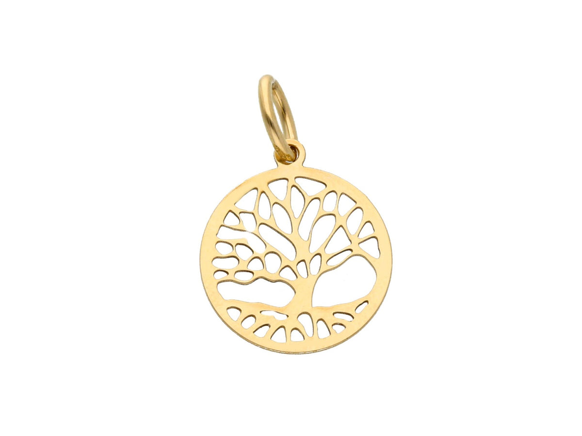 Tree of Life Pendant in 18kt Yellow Gold