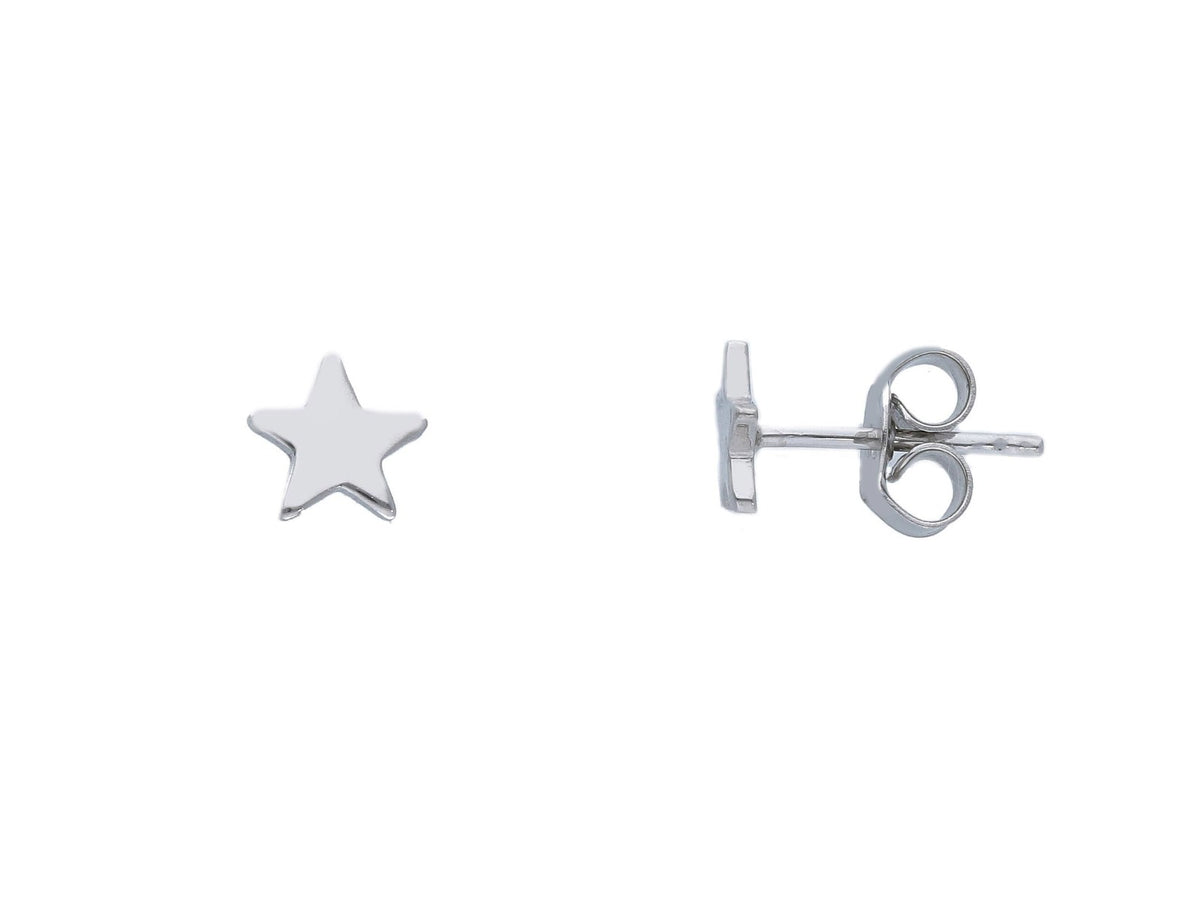 Maiocchi Silver Star Earrings Silver